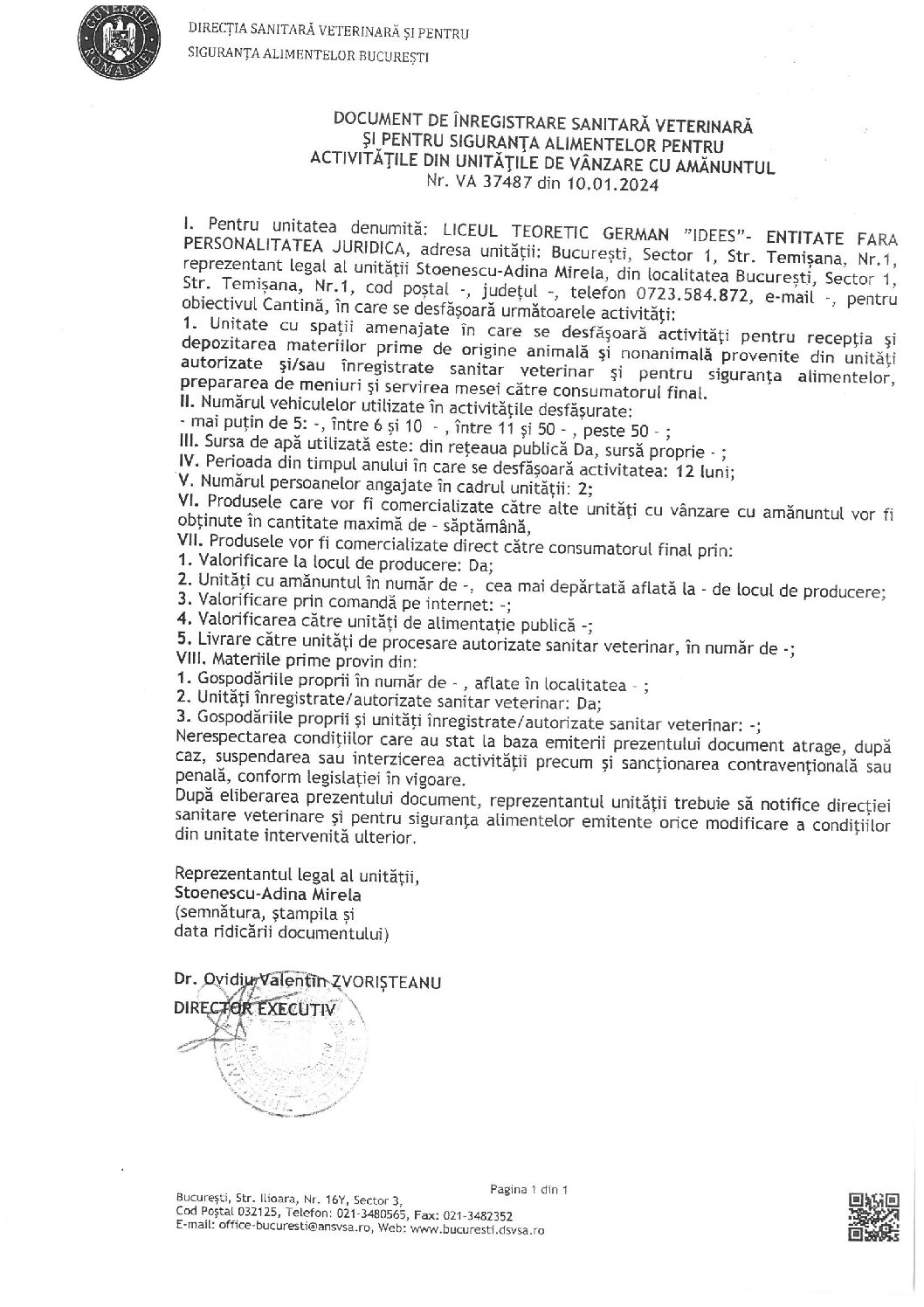 Autorizatie DSVSA gradi